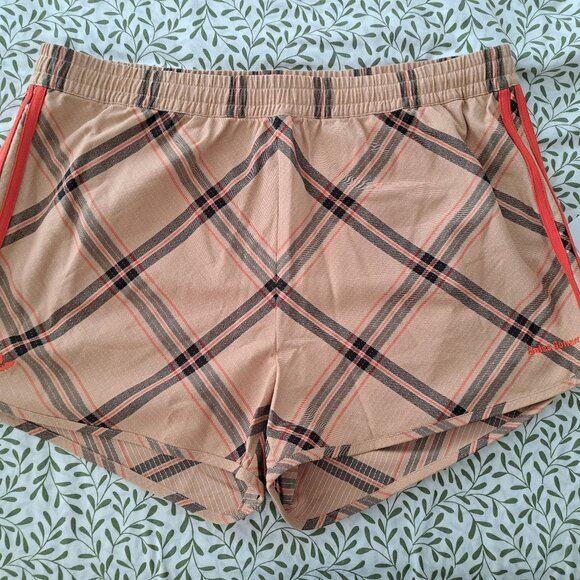 Adidas x Wales Bonner - checked cotton jacquard shorts - Picture 2 of 3